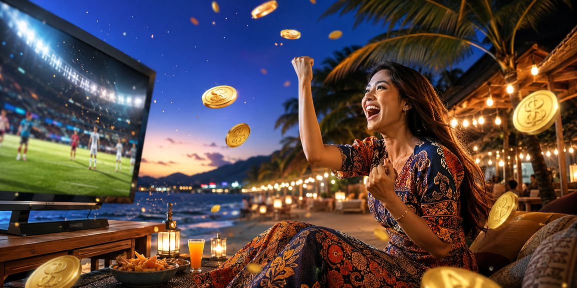 Special Langkawi VIP bonus campaign themed around batik for the festive season, for loyal dewa19 players